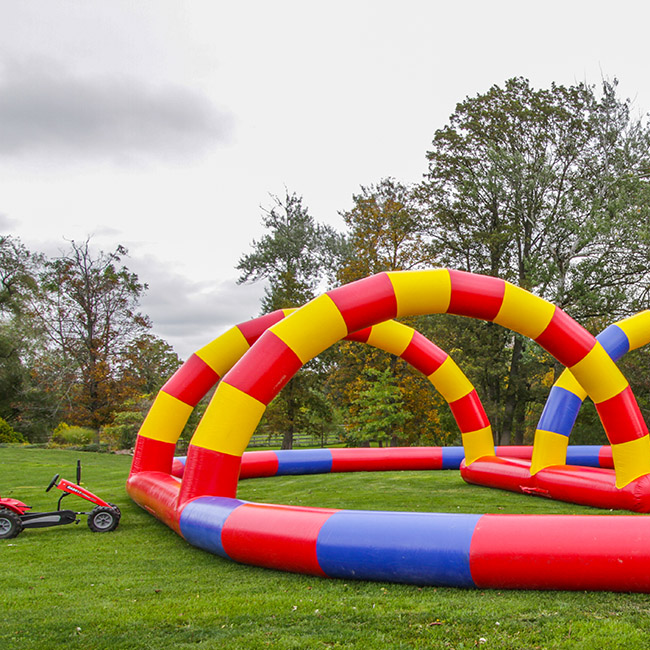 Inflatable Racetrack — G Mobile Arcade Modesto, CA